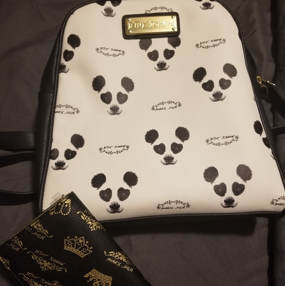Betsey Johnson Handbags - Final ⤵️!🐼Betsey Johnson backpack